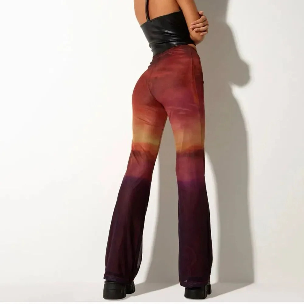 Motel matching set Herly Trouser In Sunset Melt size XS